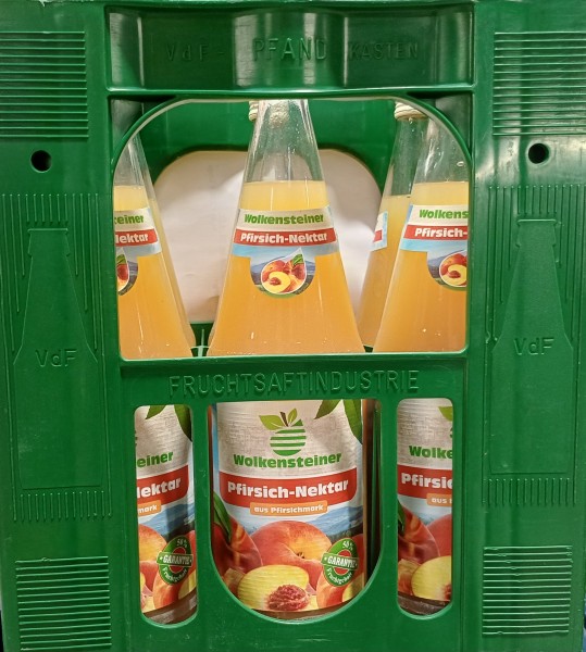 Wolkensteiner Pfirsich- Nektar 6x1l