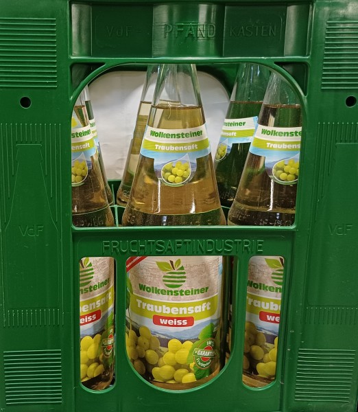 Wolkensteiner Traubensaft weiss 6x1l