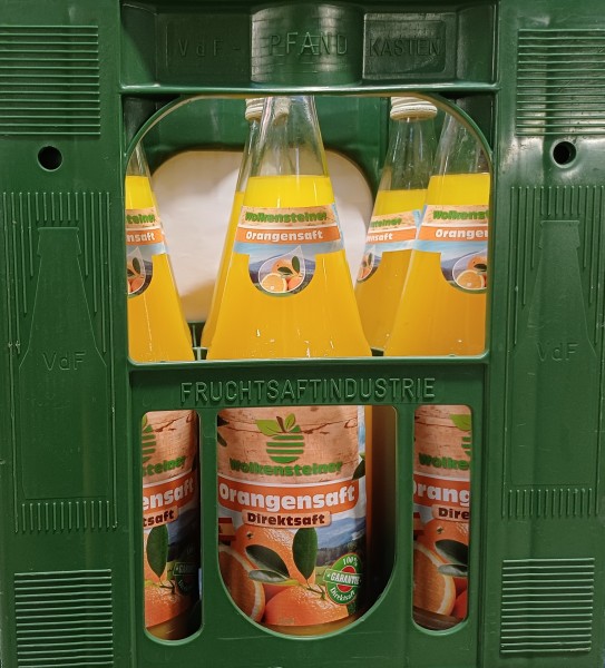 Wolkensteiner Orangensaft 6x1l