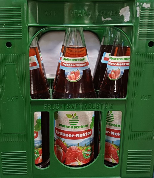 Wolkensteiner Erdbeer-Nektar 6x1l