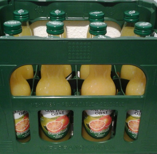 Sachsen Obst Orangensaft 12x0,2l