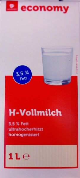 Economy 3,5% Milch 1l