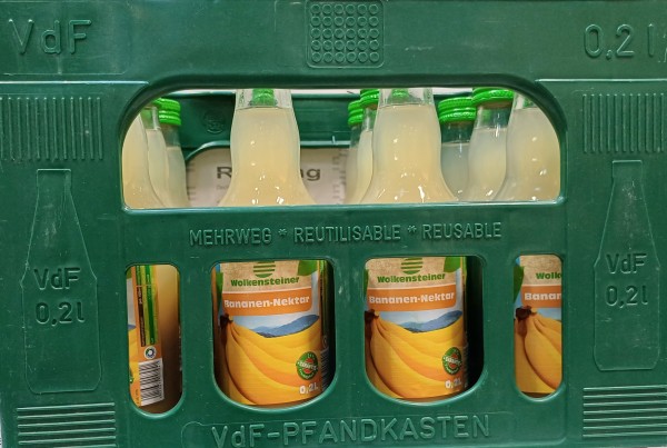 Wolkensteiner Bananen-Nektar 12x0,2l