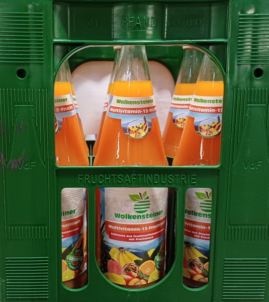 Wolkensteiner Multivitamin-12 -Fruchtsaft 6x1l