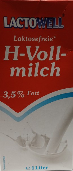 Lactowell Laktosefreie 3,5 % Milch 1l