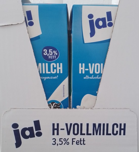 Ja Milch 3,5% 12x1l