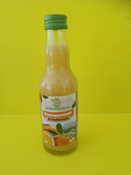 Sachsen Obst Orangensaft 12x0,2l