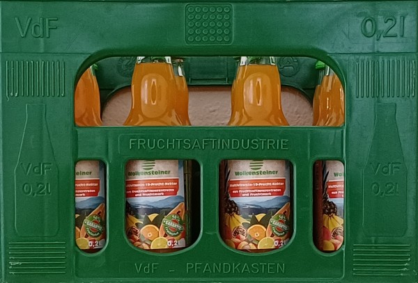 Wolkensteiner Multivitaminsaft 12 Frucht 12x0,2l