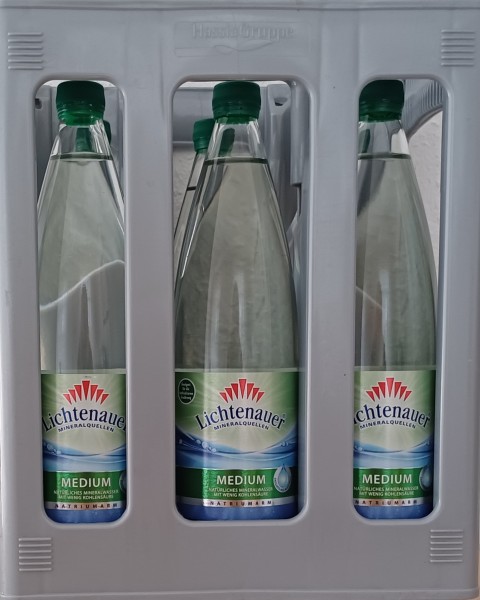 Lichtenauer Medium 6x1l Glas